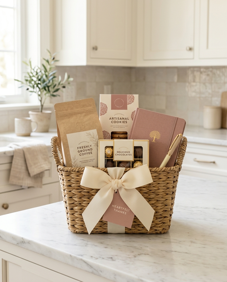 Coffee & Little Notes — gift basket by Nancy's Gift Baskets